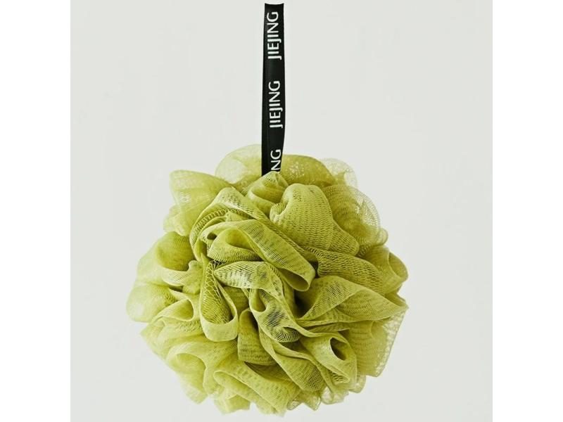 Soft Mesh Bath Sponge Balls Nylon Cleaning Brush Shower Puff Carousel 1