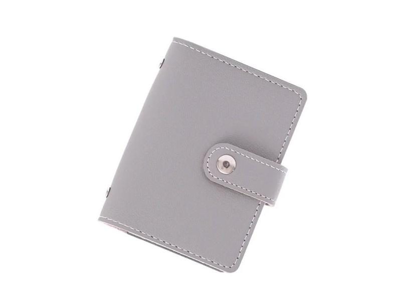 26 Card Slots Women Credit Card Wallet Fashion Cute Cards Holder Candy Color Carousel 1