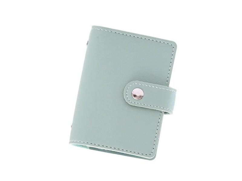 26 Card Slots Women Credit Card Wallet Fashion Cute Cards Holder Candy Color Carousel 1