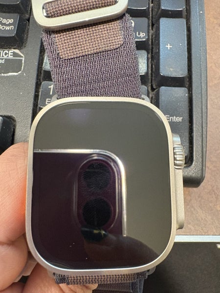 Apple Watch Ultra 2 GPS+ cellular 49mm titanium case with alpine loop Large Carousel 2