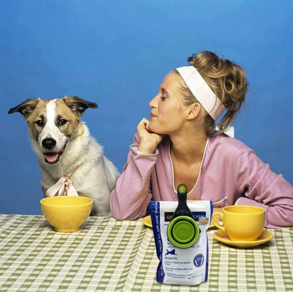 Food Scoop Collapsible Pet Food Measuring Spoon Clip Carousel 6