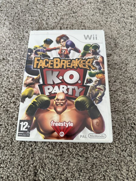 Facebreaker K.O party Nintendo Wii CIB Carousel 1