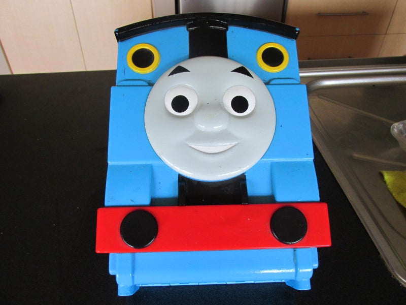 Thomas The Tank Engine Case With Wooden Trains Carousel 3