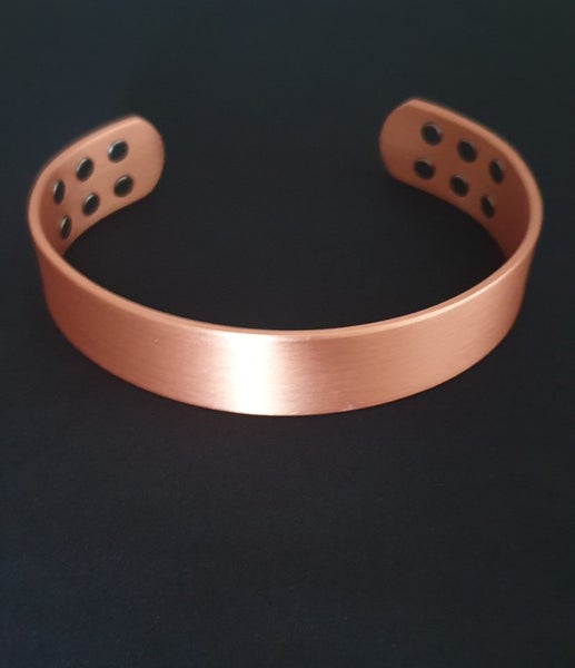 Large Solid Copper Bangle Carousel 1