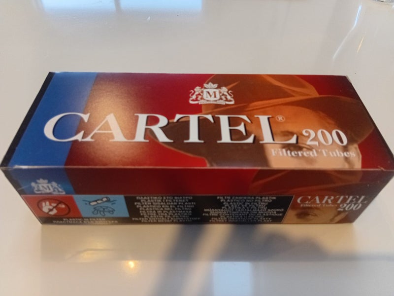 CARTEL Empty Cigarettes Tubes 200s Carousel 1