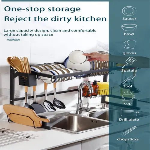 Dish Drying Rack Over Sink Rack Storage Snap Deal Carousel 2