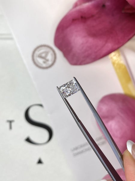 $1 RES ~ $2080 Retail * 1.51ct Radiant Cut Diamond Carousel 1