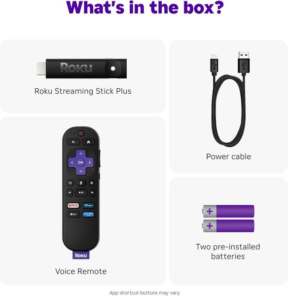 Roku Streaming Stick Plus UHD/HDR Streaming Media Player - 2025 Carousel 10