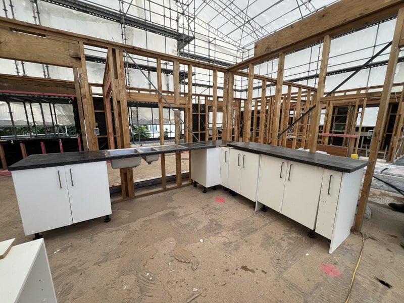 Garage kitchen unit white Carousel 1