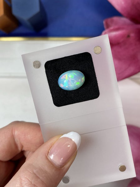 $1 RES ~ $2498 Buy Now * 3.77ct Welo Opal with Rainbow Play of Colour Carousel 1