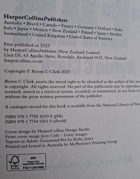 Fear: New Zealand's hostile underworld of extremists - Byron C Clark - 2023 Carousel 7