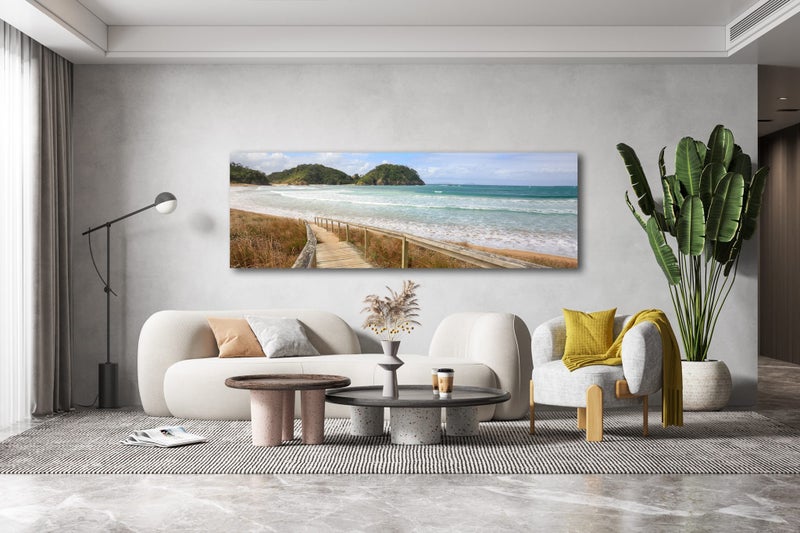 Rokit Wall Art. Matapouri Bay. Extra large Canvas Print Carousel 1