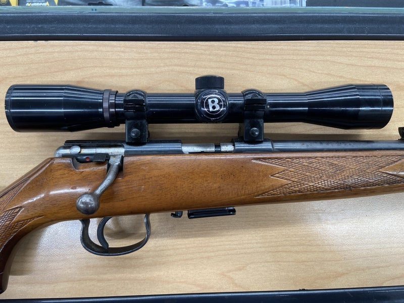 *$1 RESERVE* 22 Magnum Anschutz Bolt Action Rifle with Scope - WAS $1199 Carousel 1