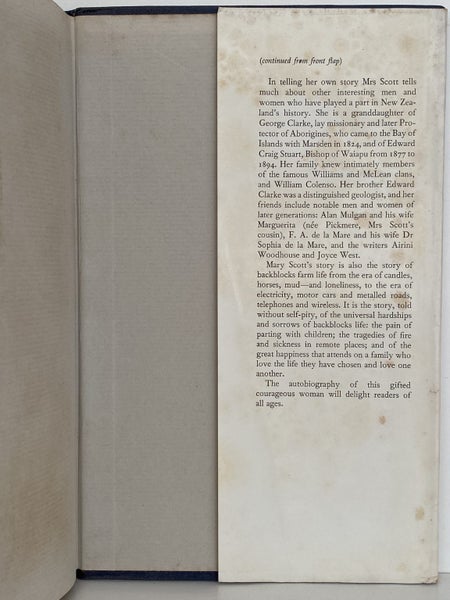 DAYS THAT HAVE BEEN: An Autobiography by Mary Scott 1966 1st edition Carousel 12