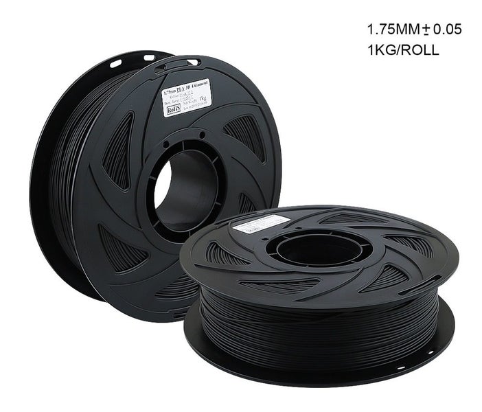 3D Printer Filament PLA BLACK Carousel 1