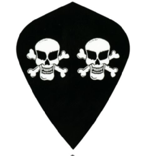 3 x Packs Flights - Poly Royal - Classic - Kite - Skull and Crossbones Carousel 1