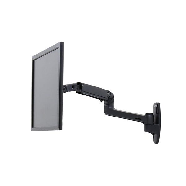 Ergotron Wall Mount For Monitor Matte Black 34Inch Screen Support Carousel 1