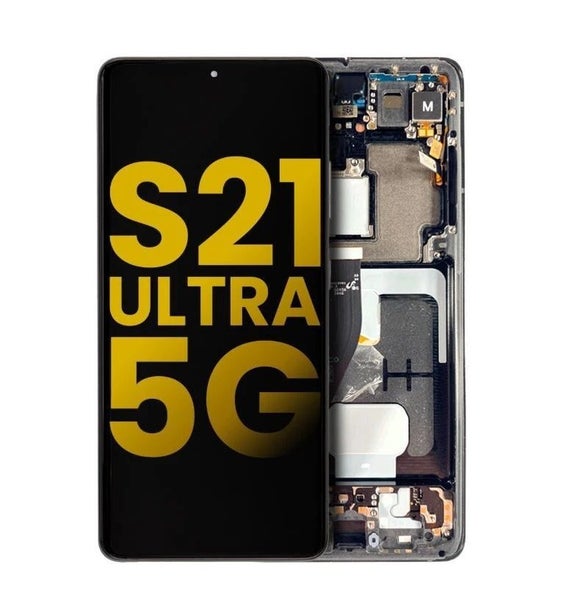Samsung Galaxy S21 Ultra OLED Screen With Frame Finger Print Carousel 1