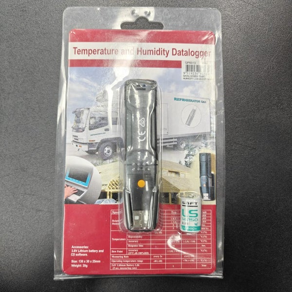 Temperature and humidity datalogger Carousel 1