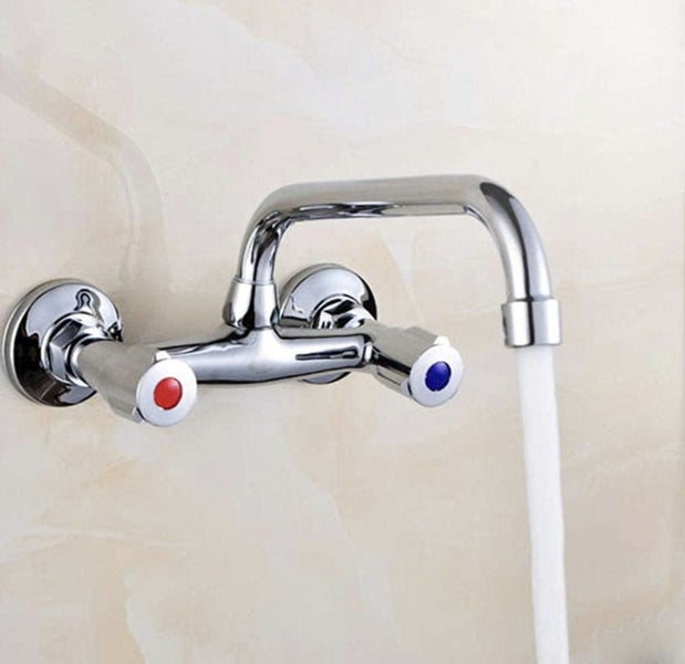 2 hole wall-mounted washbasin mixer 2015 Carousel 2