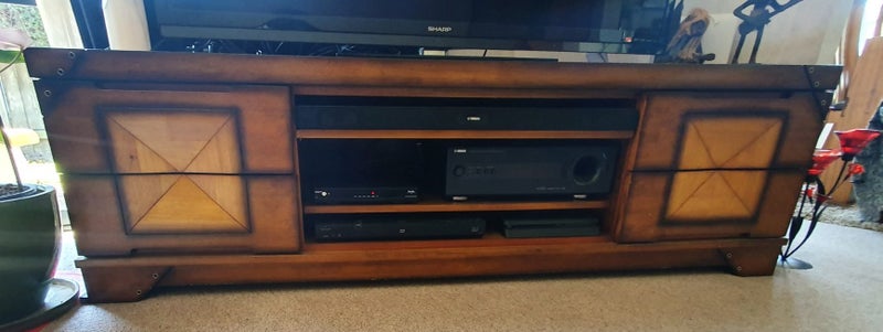 Solid Wooden TV Cabinet Carousel 1