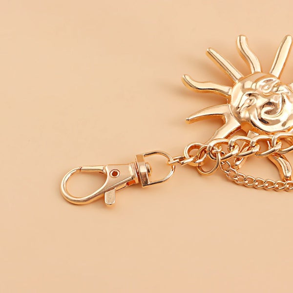 Veile Studios Elosung 2 Pcs Sun Flower Statement Body Chain Belt - Women's Adjus Carousel 2