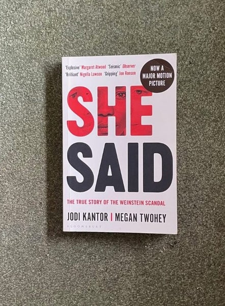 SHE SAID - Jodi Kantor and Megan Twohey Carousel 1