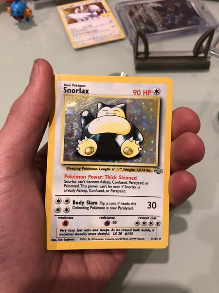 Snorlax Vintage Holo Rare Carousel 1