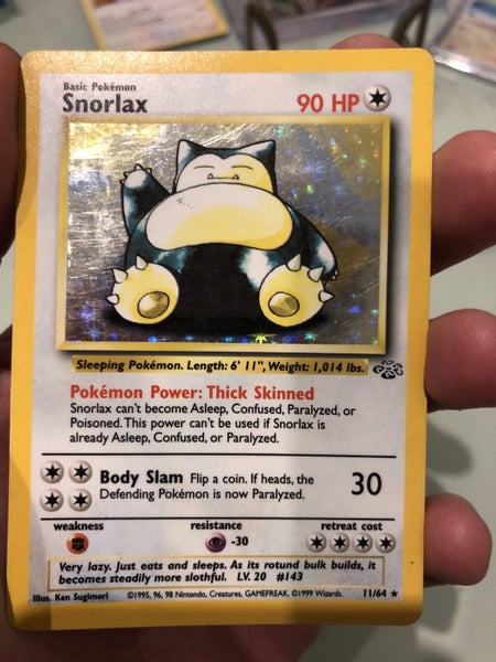 Snorlax Vintage Holo Rare Carousel 3