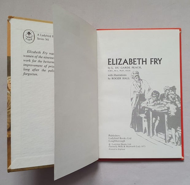 ELIZABETH FRY (A Ladybird 'Adventure from History' Book) Carousel 2