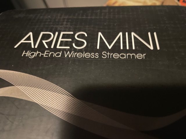 Auralic ARIES MINI -for parts/ repair only (won't power up...) Includes PSU etc.63617300718977113
