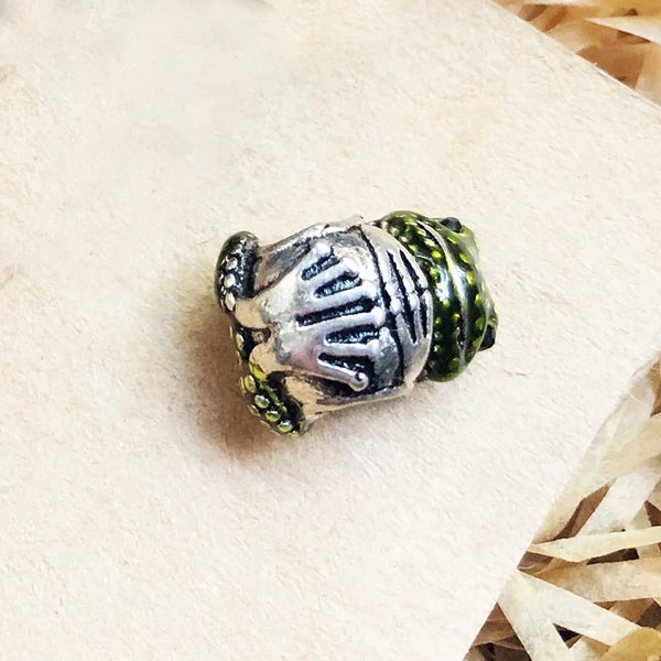 925 Sterling Silver Frog Bead Charm European Diy Jewelry Accessory For Women ... Carousel 6