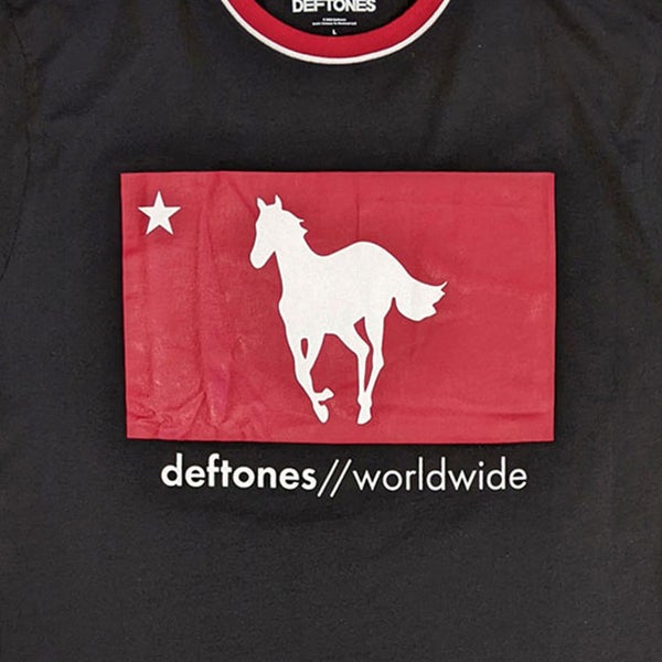 Deftones Star And Pony Ringer T Shirt Carousel 2
