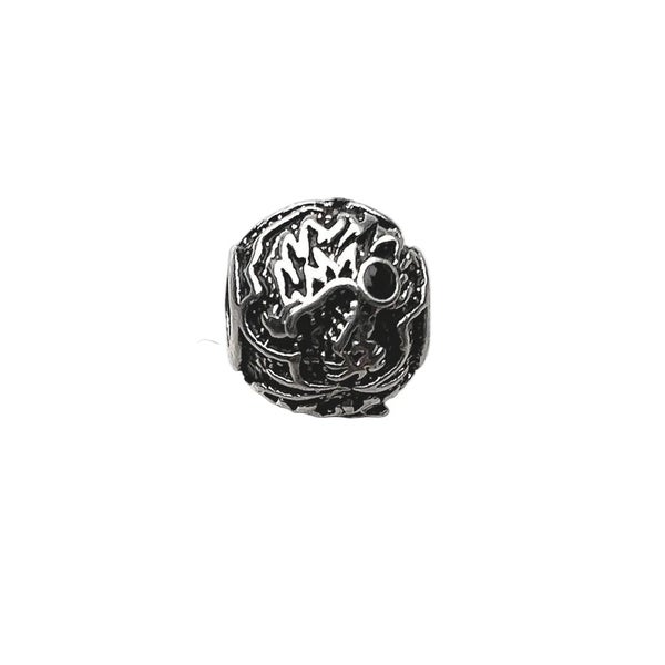 925 Sterling Silver Dragon'S Head Bead Charm For European Bracelets Carousel 1