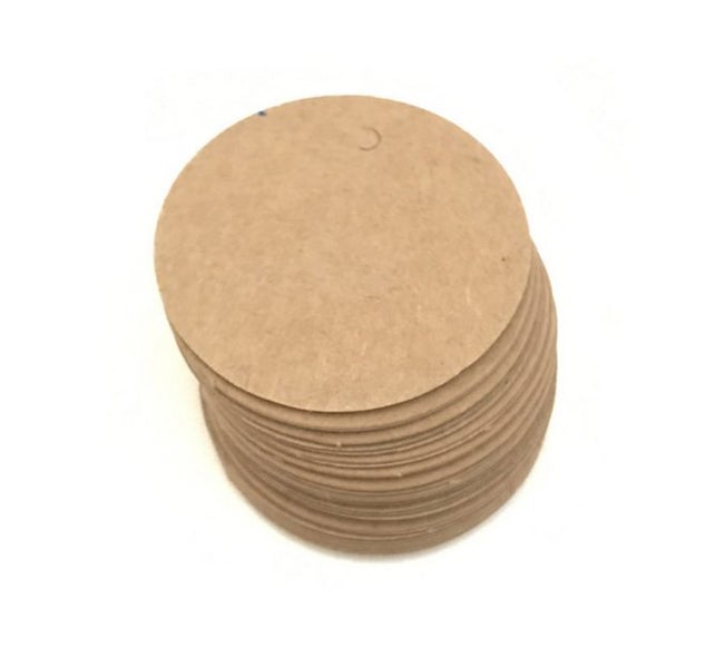 Kraft Paper Gift Tags Wish Bottles Wedding Homemade Craft Packing Label 100PCS Carousel 3
