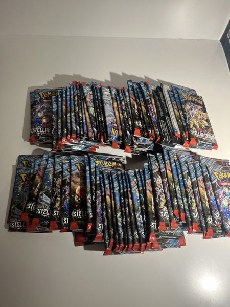 1$ Reserve Stellar Crown TCG 72x Booster Packs Carousel 2