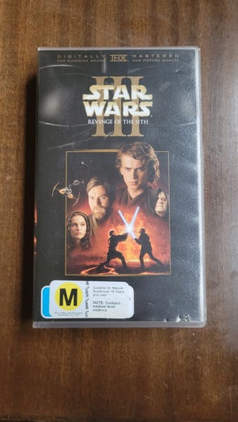 Star Wars Episode 3 revenge of the sith VHS Carousel 1