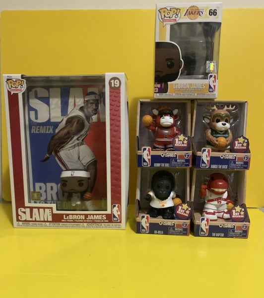 LeBron James Slam Edition & LeBron Lakers Pop Funko & NBA Ooshies & NBA Stickers Carousel 1