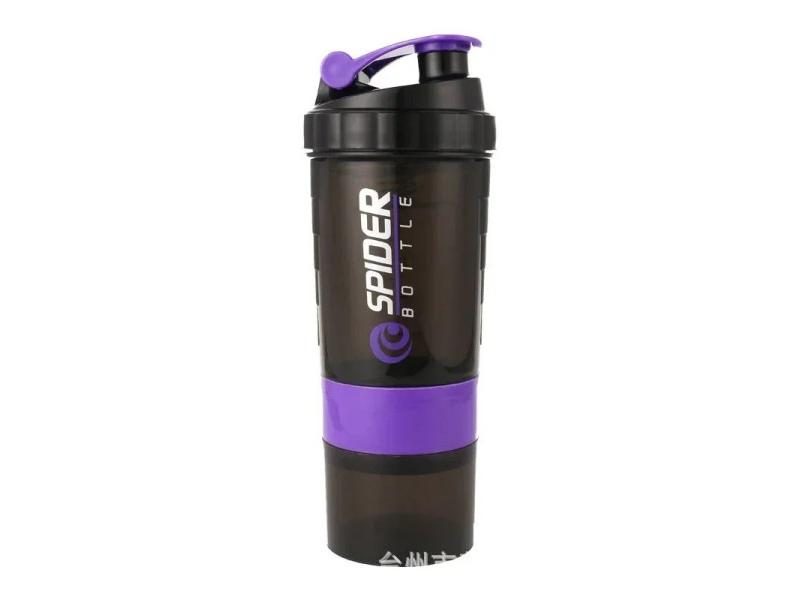 3 Layers Shaker Protein Bottle For Body Building Exercise Carousel 1