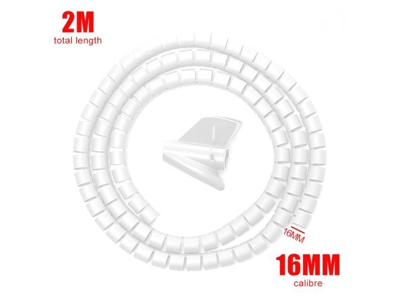 Black Cable Wire Protector Cable Organizer Management Pipe Flexible Wire Wrap Carousel 1