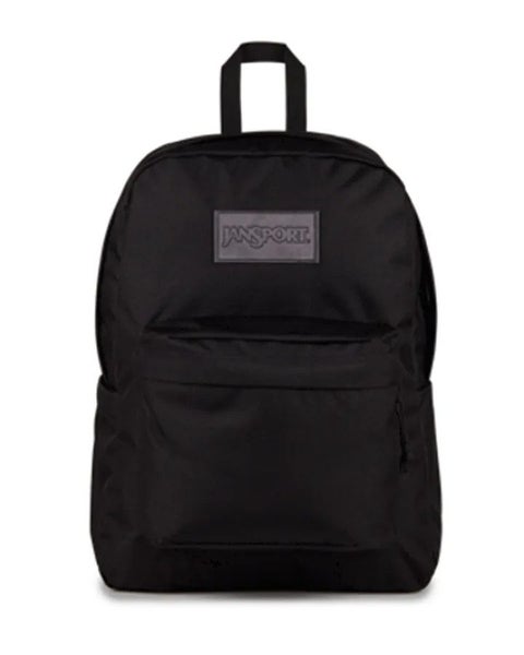 Jansport SuperBreak Plus Backpack Monochrome Black Carousel 1