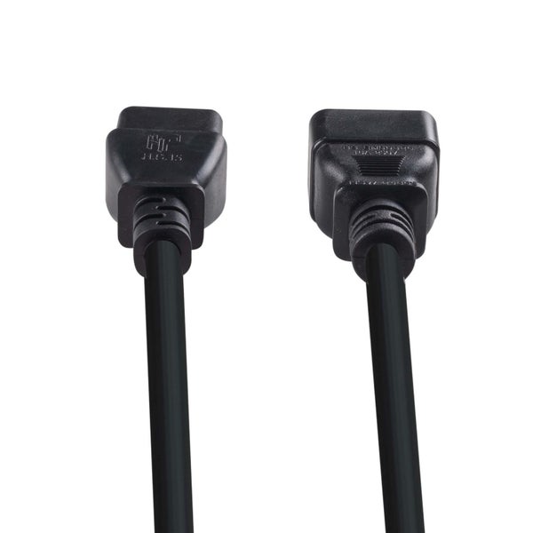 Dynamix C-IEC16A-2 16A IEC C20 to C19 Power Extension Cord - 2m - Black 1.5mm2 Carousel 2
