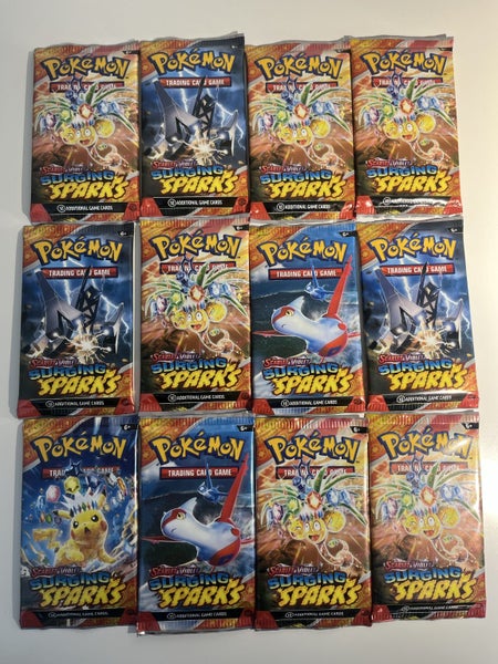 TCG Pokémon Surging Sparks 12x Booster Packs Carousel 1