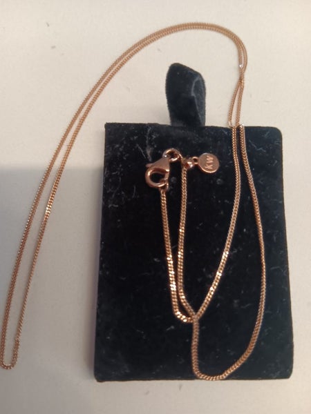 KAREN WALKER SOLID 9K GOLD NECKLACE Carousel 2