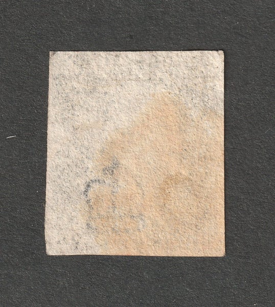 G.B. 1840 1D BLACK WITH 4 MARGINS NICE USED. (THE WORLD'S FIRST STAMP!) Carousel 2