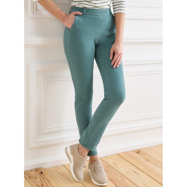 What a Deal - 2 pairs Pants - Size 10 - Navy & Jade64275676791297111