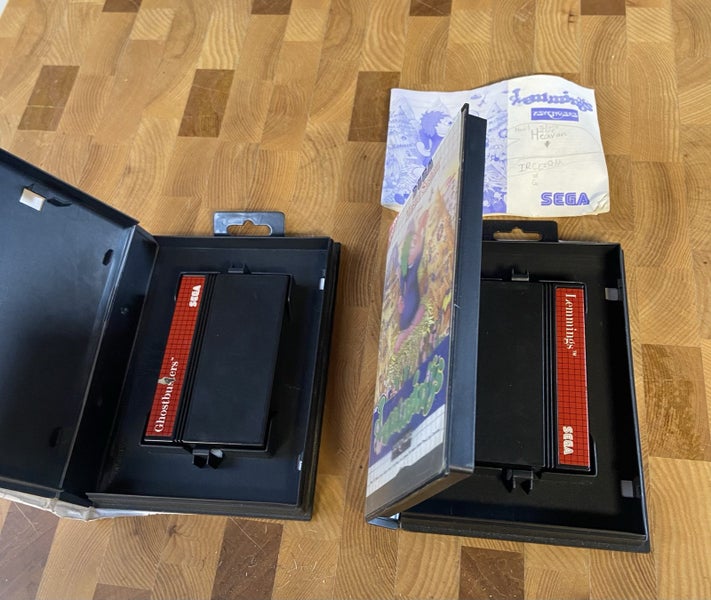 Sega Master System – Ghostbusters & Lemmings Carousel 2