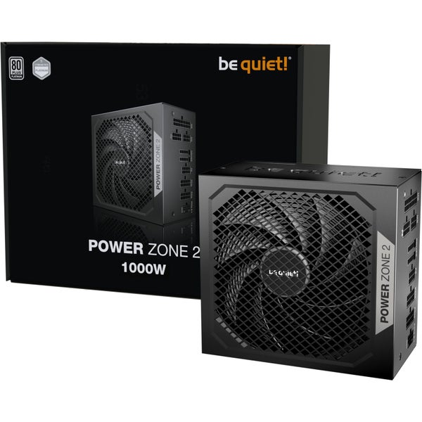 be quiet POWER ZONE 2 80Plus Platinum 1000W Power Supply 80 Plus Platinum Carousel 2