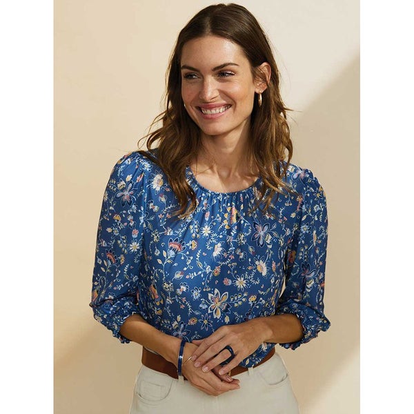 How Cool are These! Pintuck Side Panel Jeans - Size 12 - Sky Blue + free top64276374423297111