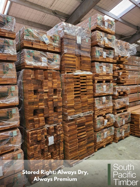 KWILA DECKING, PREMIUM GRADE, FSC GRIPTREAD, 90 x 19mm - BUY PER METRE64476426205953113